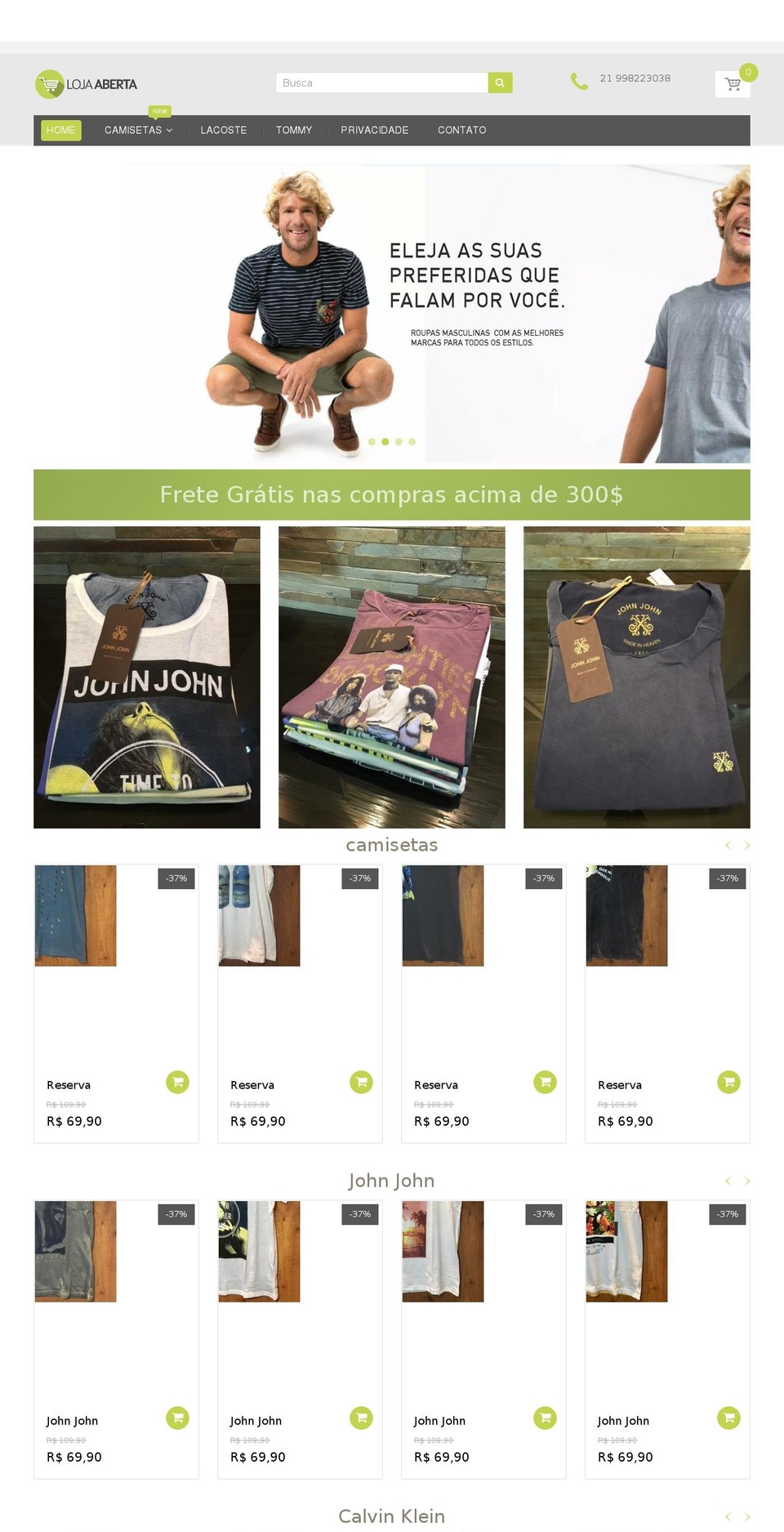 handy-2-0 Shopify theme site example lojaaberta.com.br