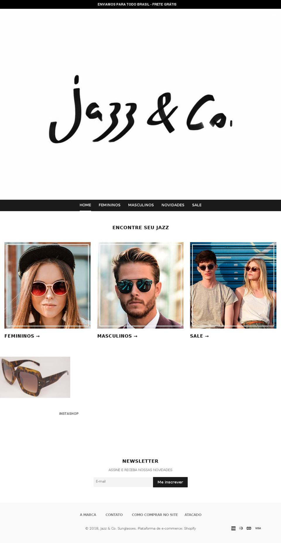 lojajazz.com — Shopify storefront screenshot