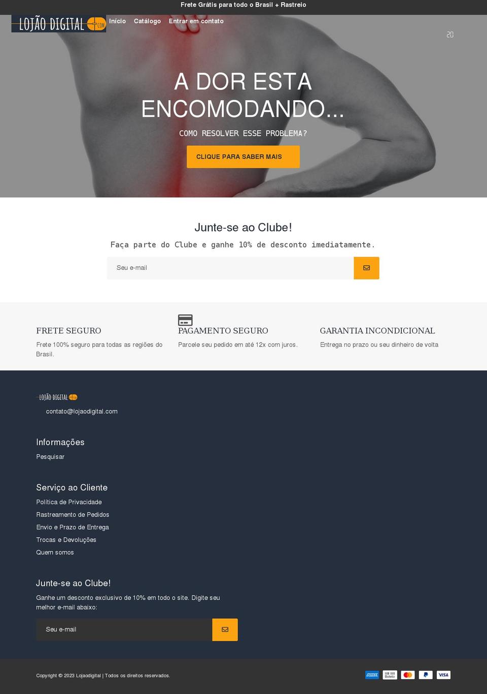 Tema-profissaodropshipper Shopify theme site example lojaodigital.com