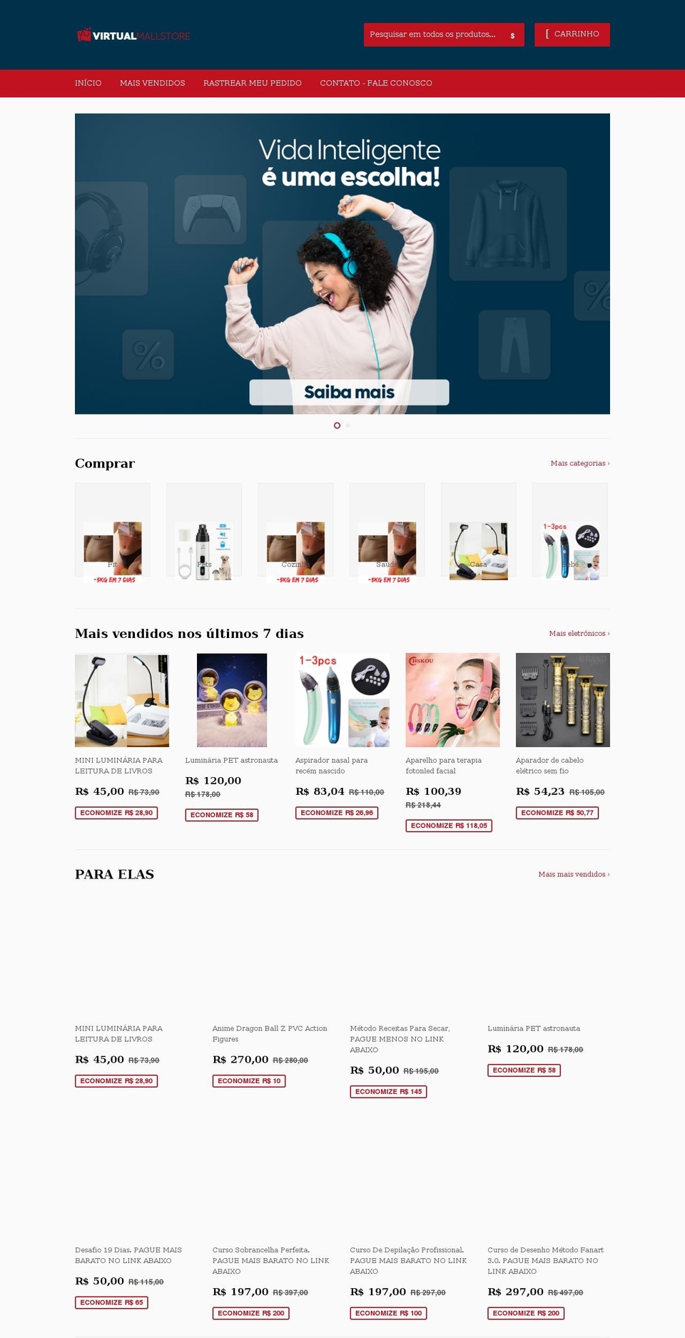 lojasdeofertas.com shopify website screenshot