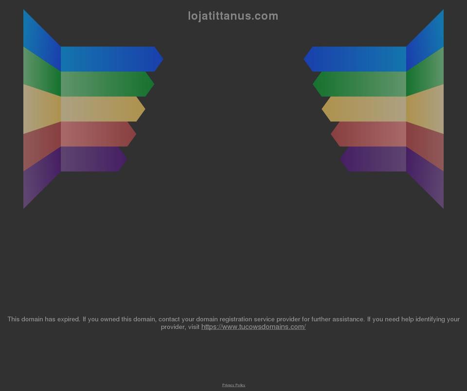 lojatittanus.com shopify website screenshot