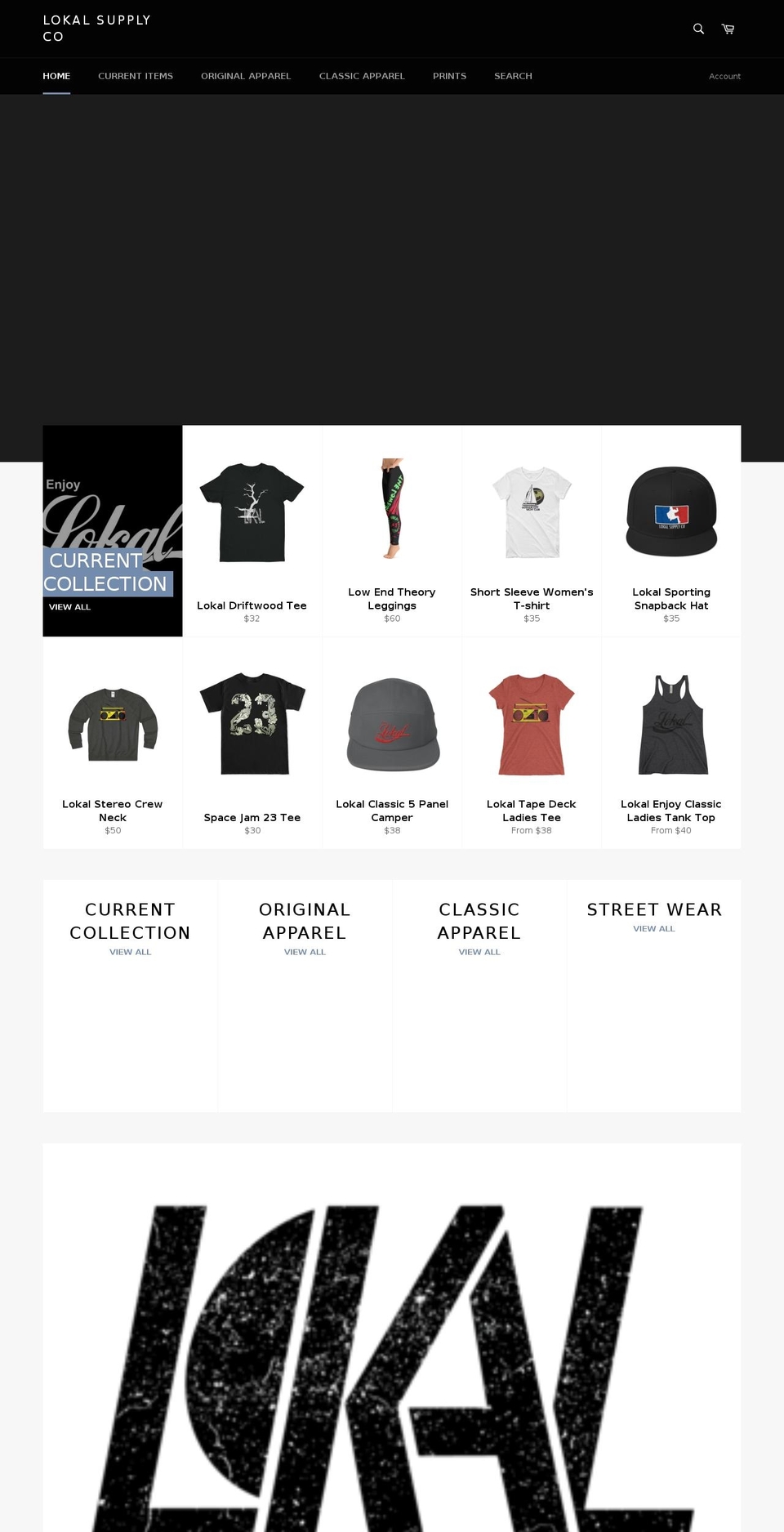 lokalsupplyco.com — Shopify storefront screenshot