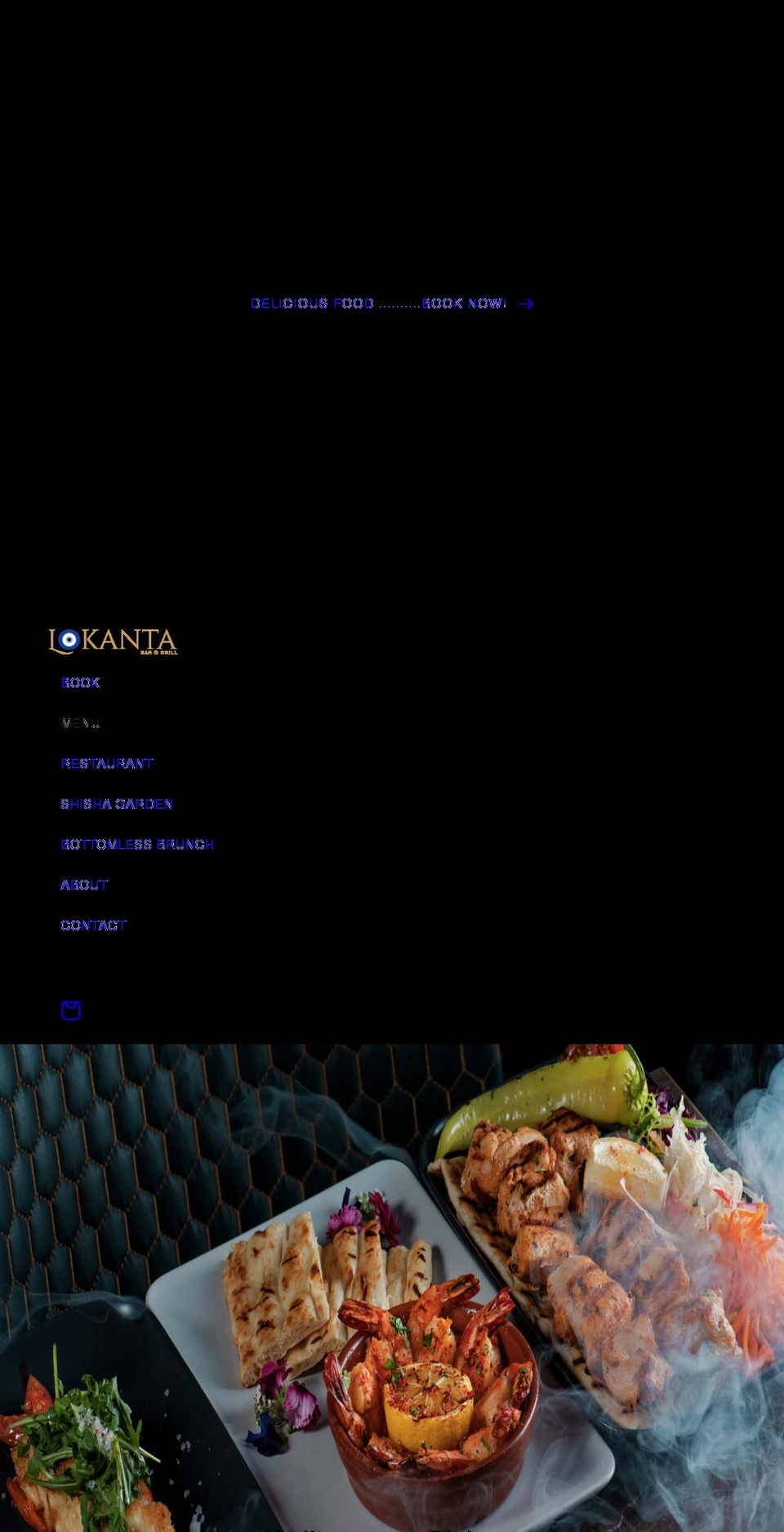 lokantagreenwich.co.uk shopify website screenshot