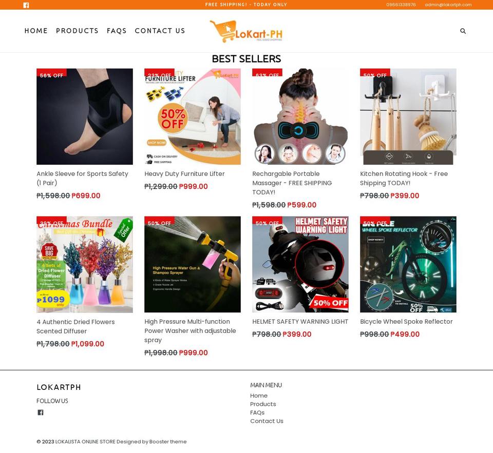 lokartph.com shopify website screenshot