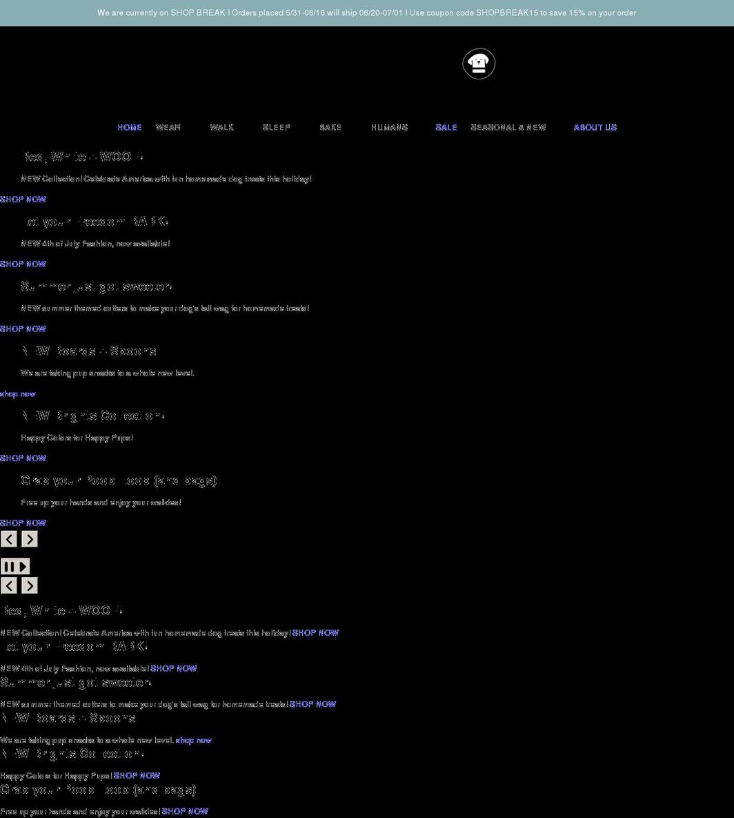 lokidokidog.com shopify website screenshot