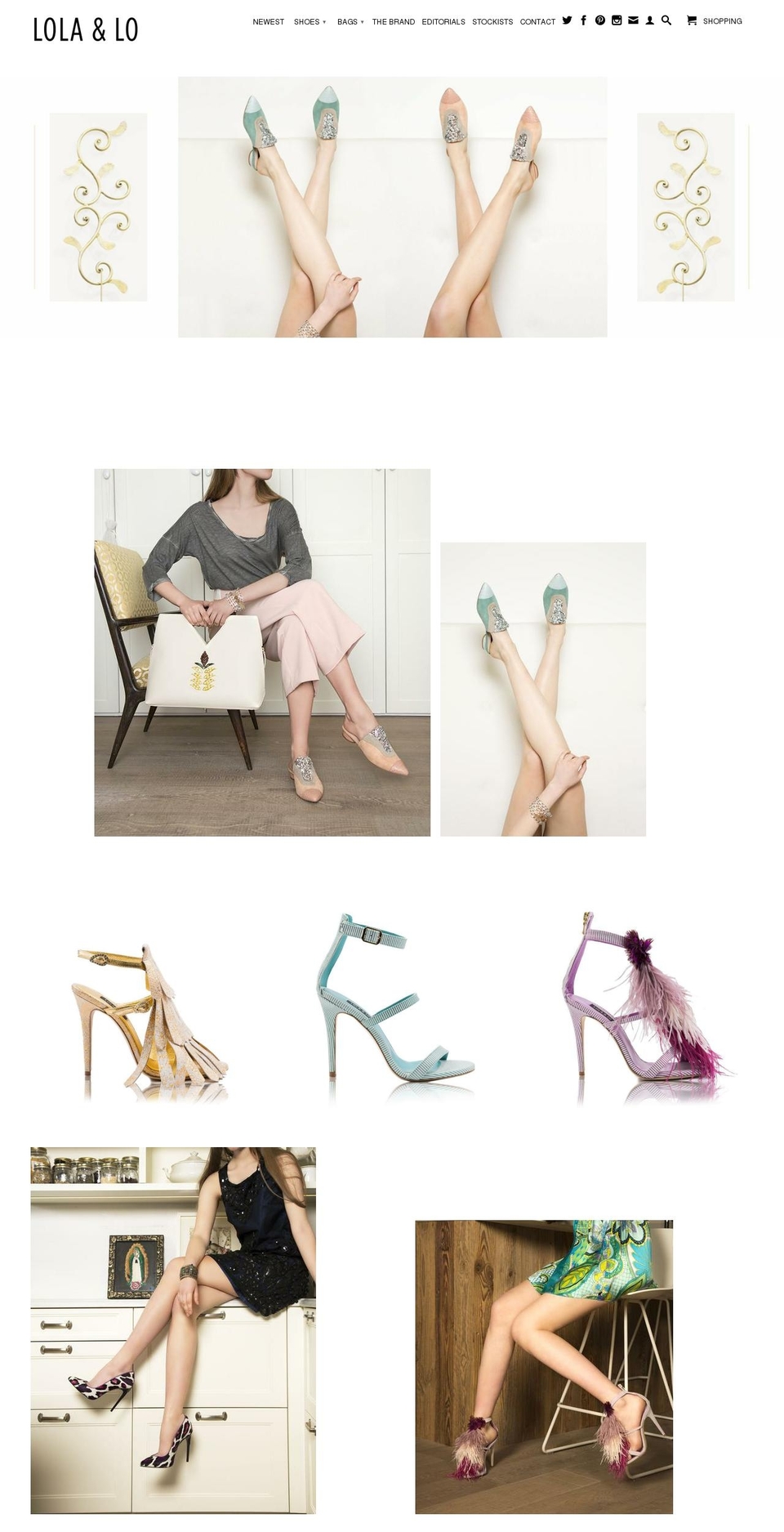 lolaandlo.com — Shopify storefront screenshot