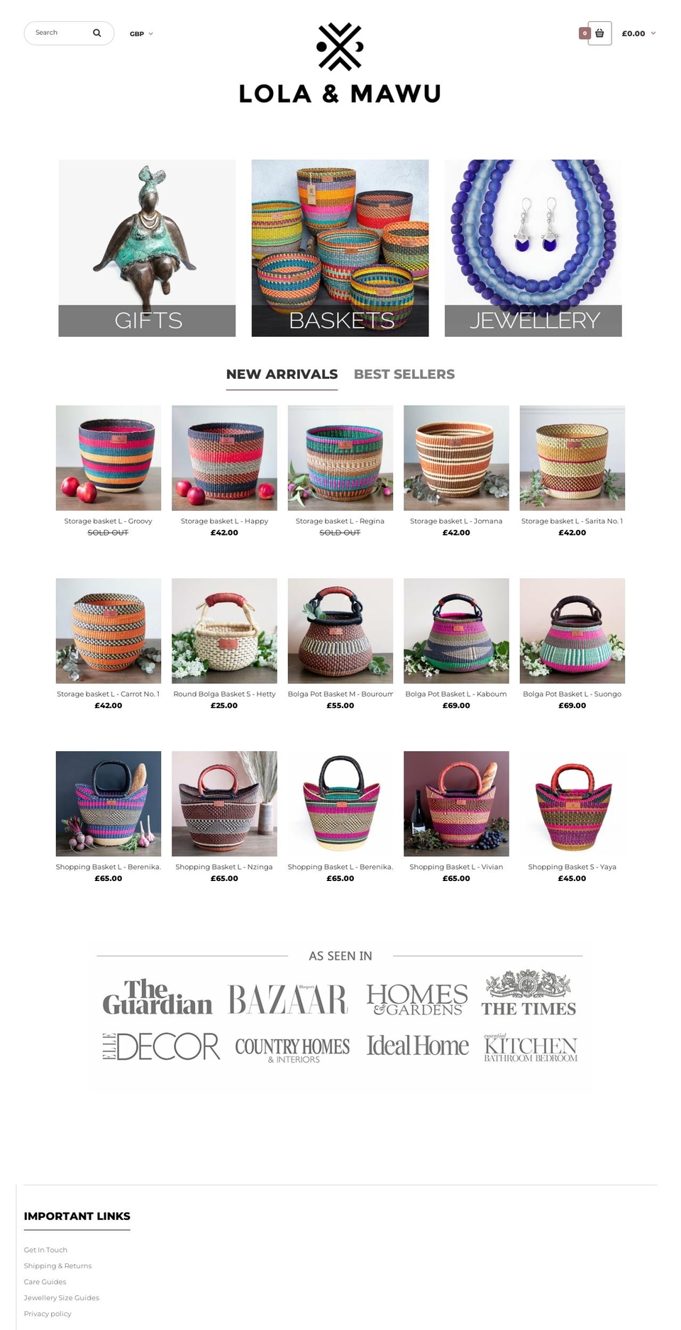 lolaandmawu.com — Shopify storefront screenshot
