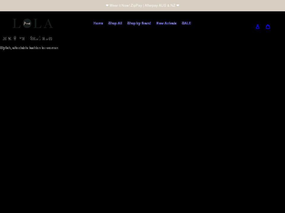 lolamindiboutique.com.au shopify website screenshot