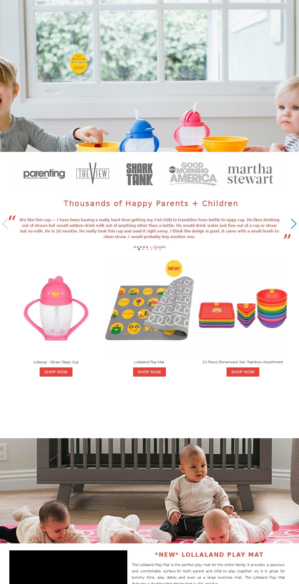 lollacup.com — Shopify storefront screenshot