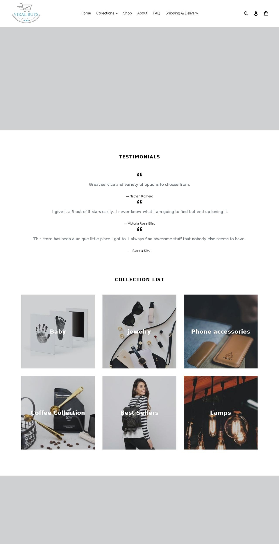 lollapaloozastore.com — Shopify storefront screenshot