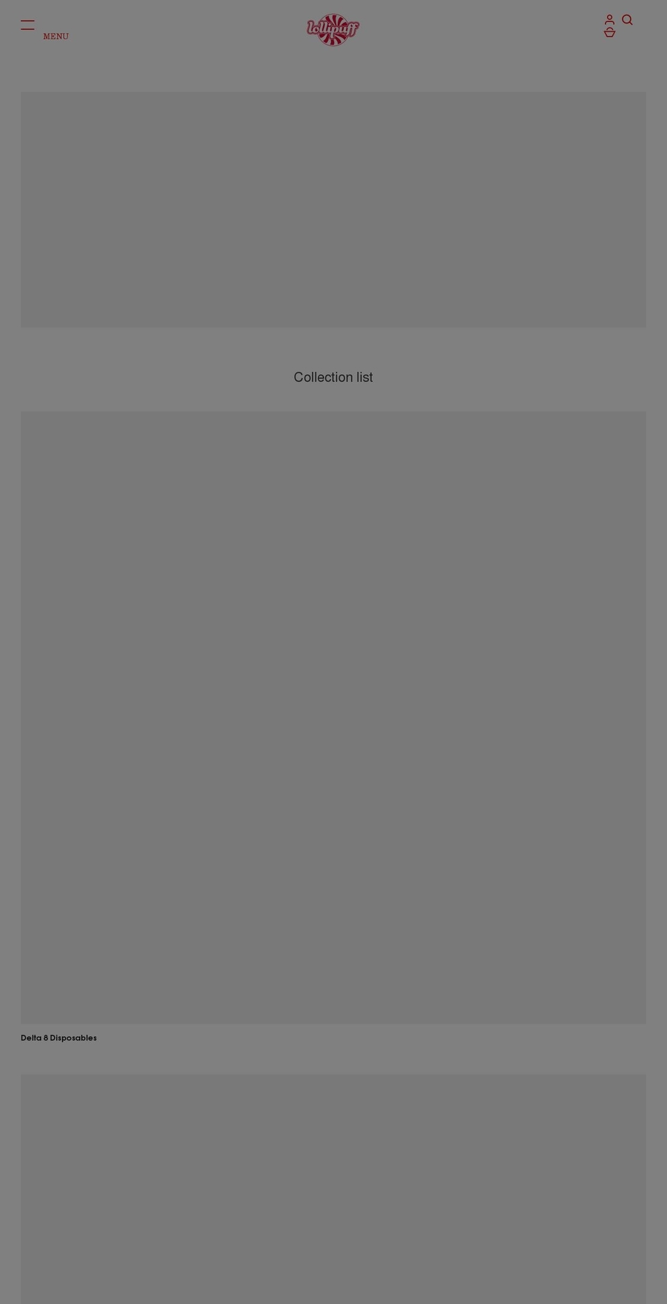 lollipuff8.com shopify website screenshot