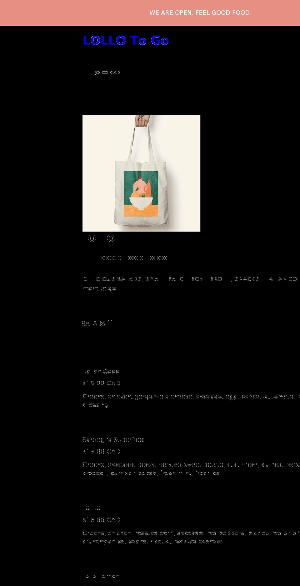 lollo.ca shopify website screenshot