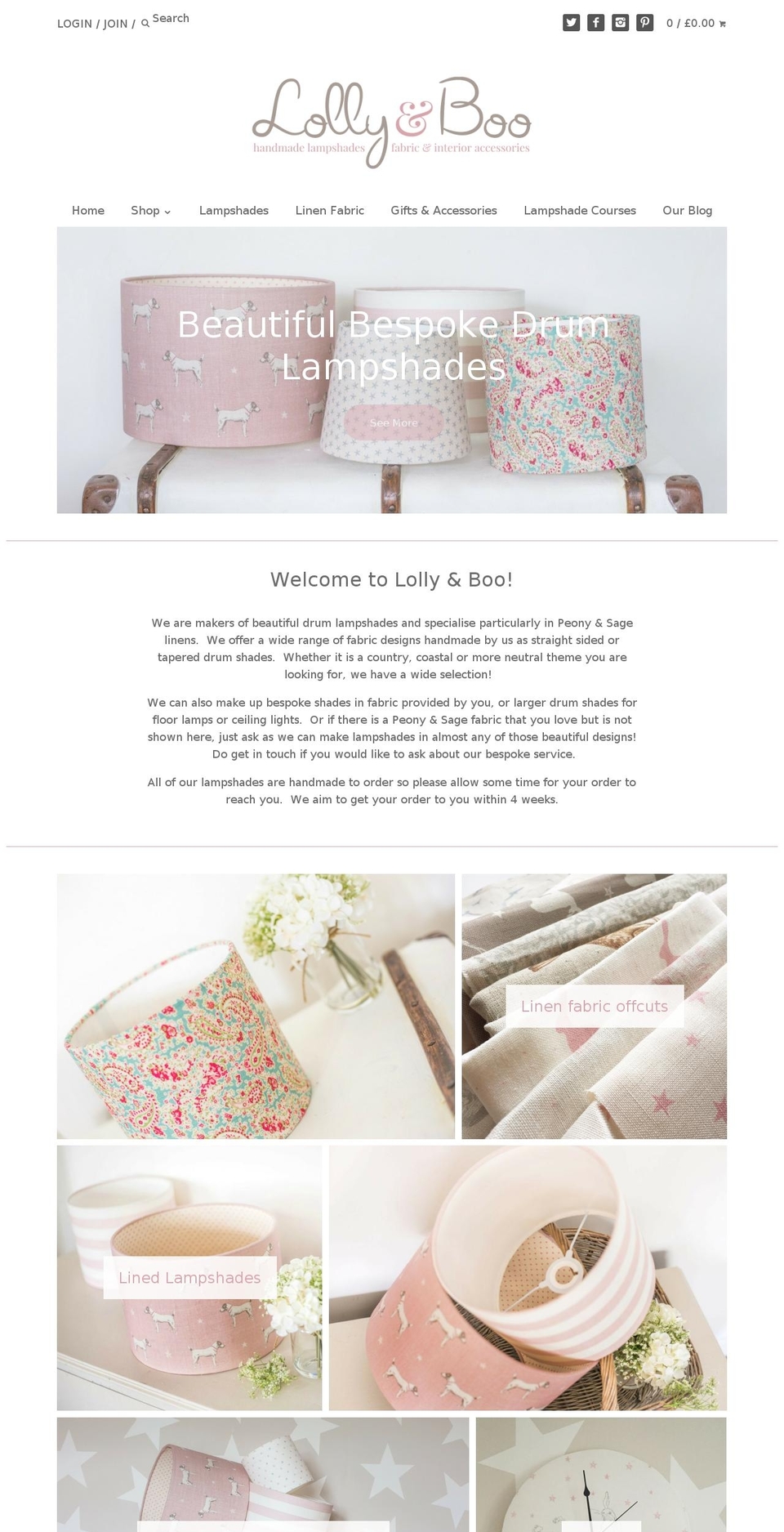 lollyandboo.co.uk shopify website screenshot