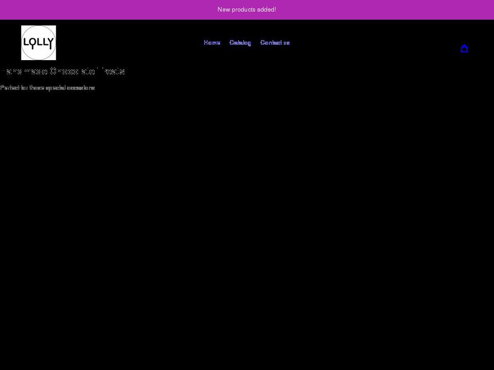 lollylolly.co.uk shopify website screenshot