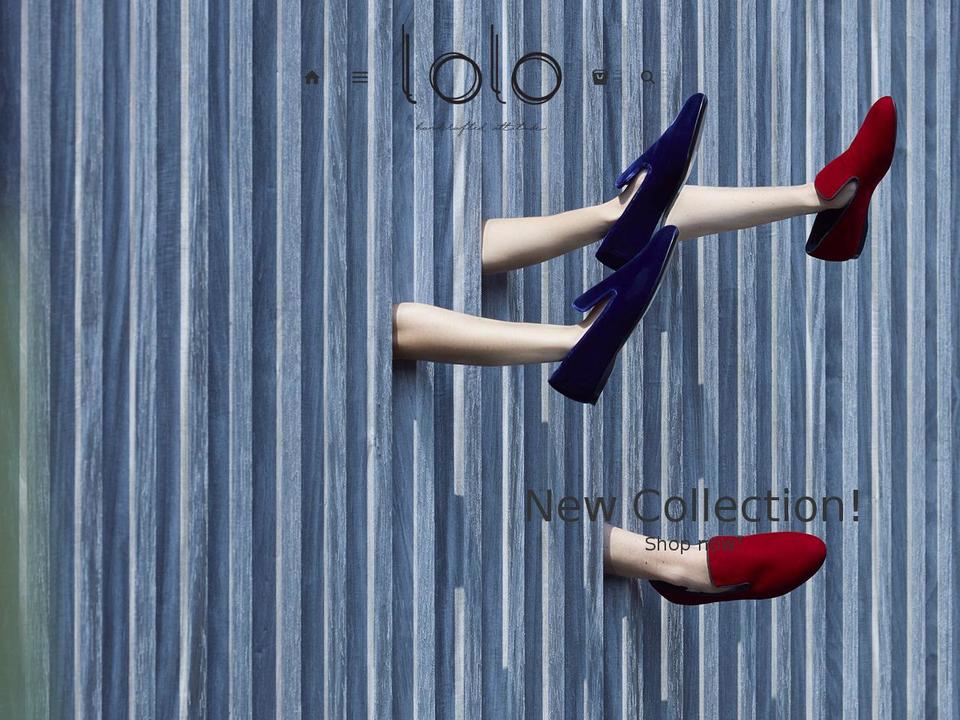 loloballerina.com — Shopify storefront screenshot