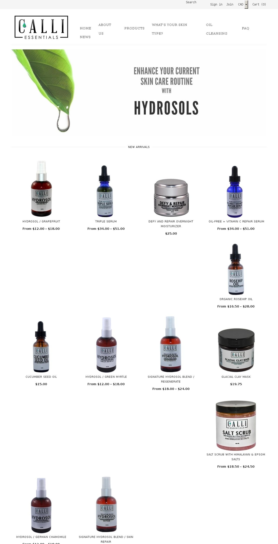 loloskin.com — Shopify storefront screenshot