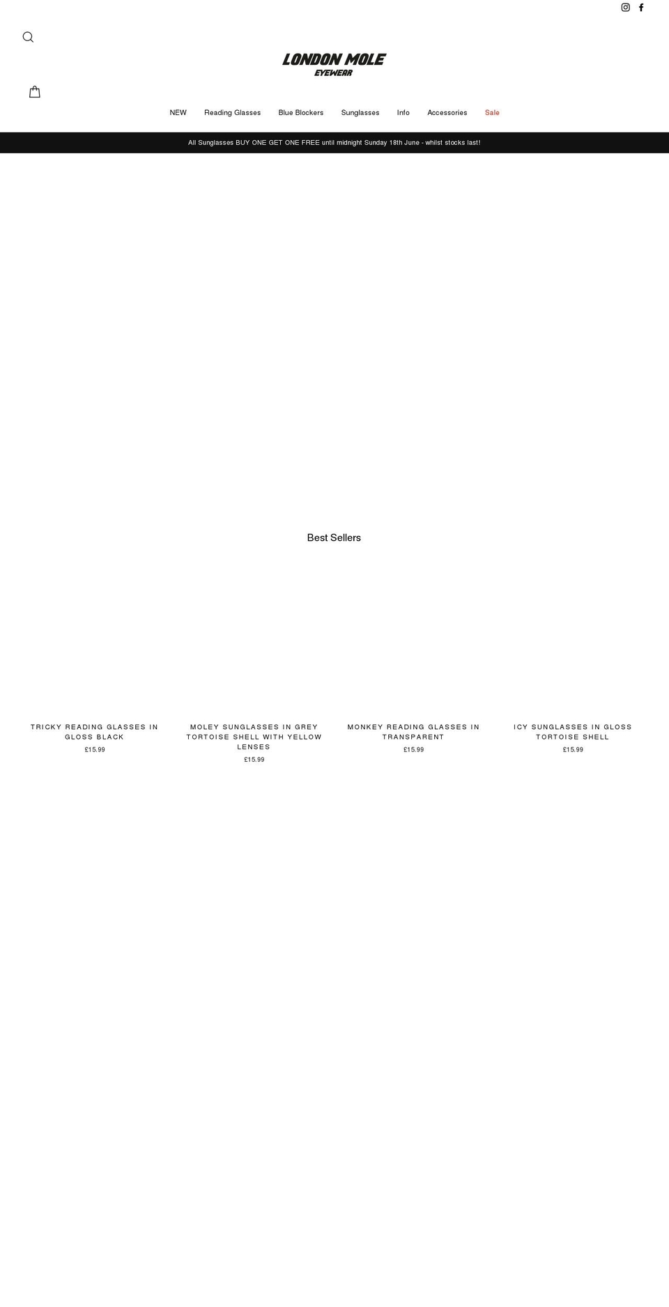 london-mole.com shopify website screenshot