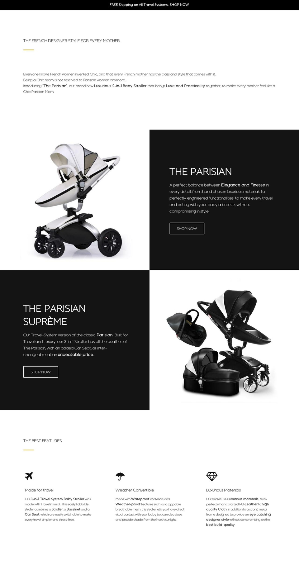 londonbabies.com — Shopify storefront screenshot