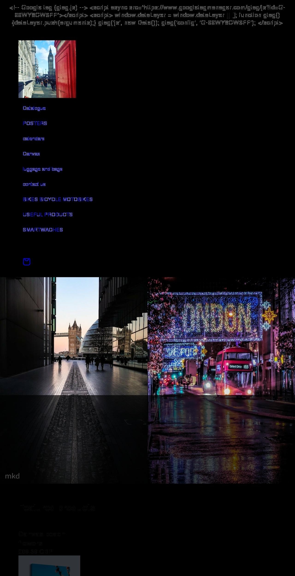 londong4.com shopify website screenshot