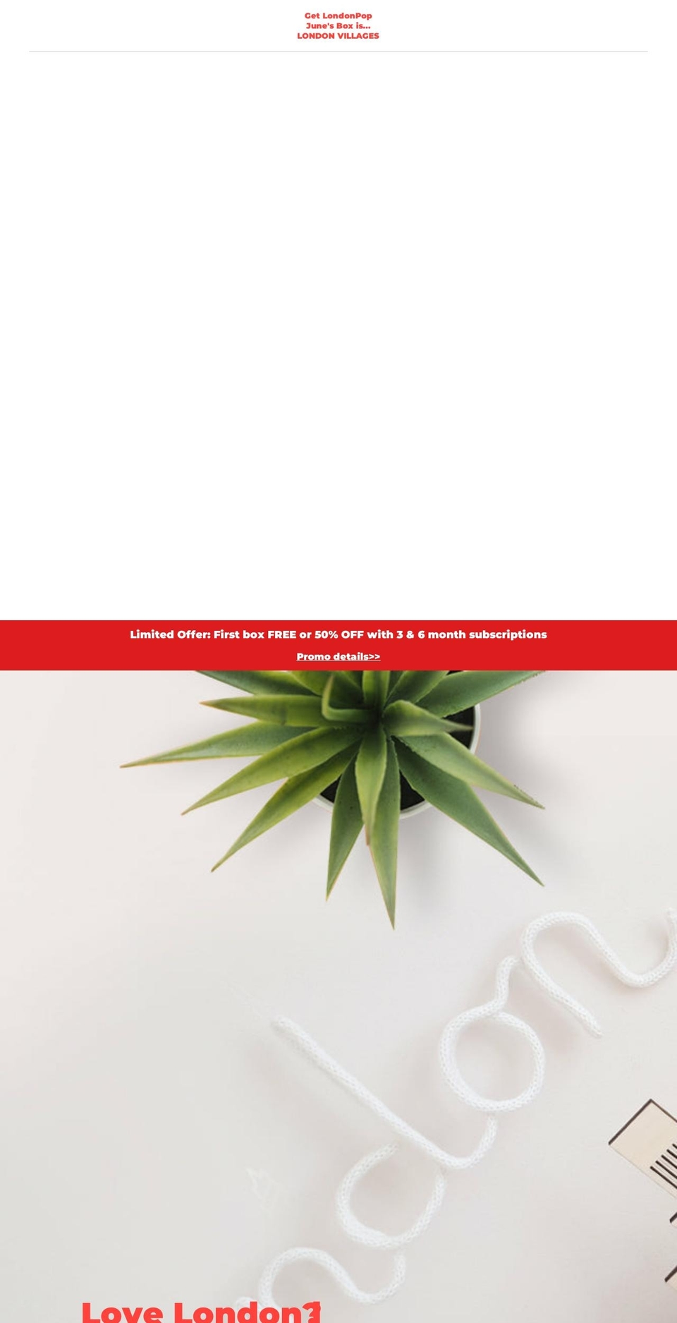 londonpop.com shopify website screenshot