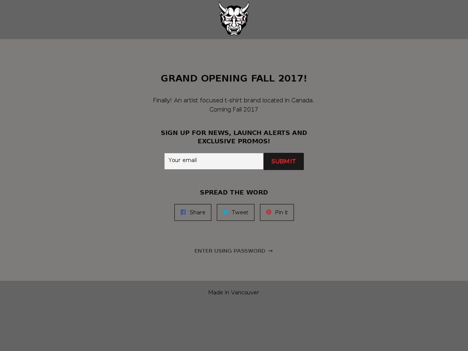 lonelyoni.com — Shopify storefront screenshot