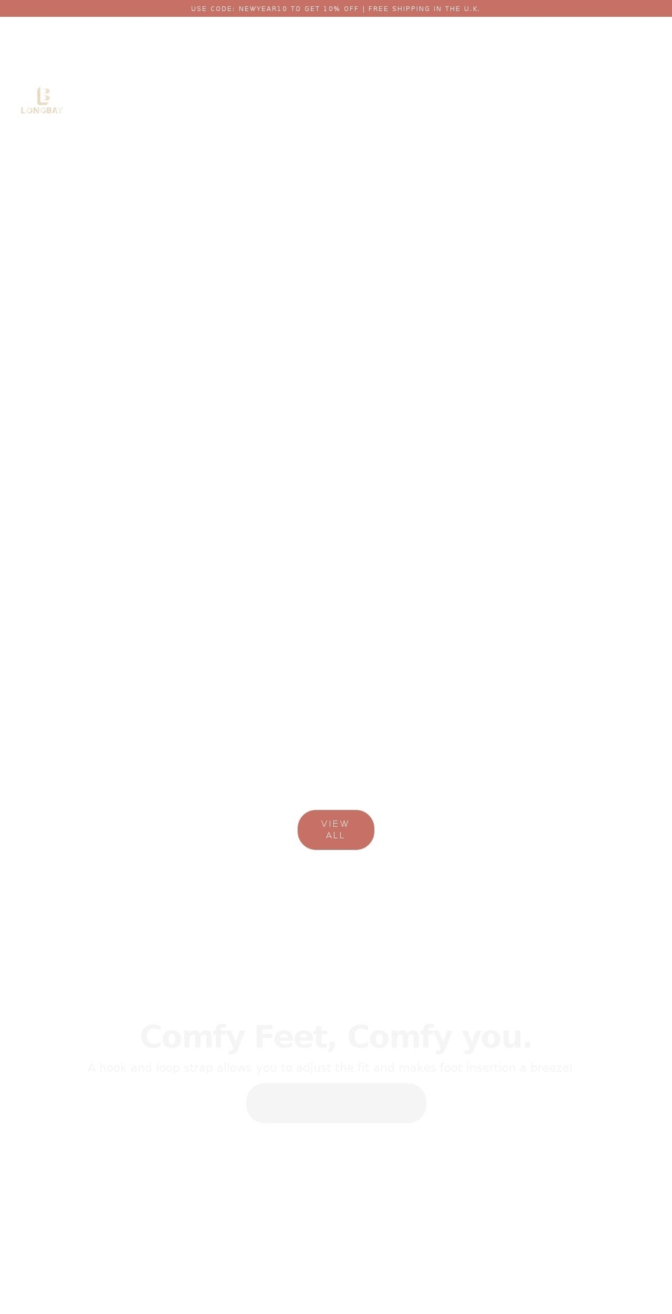 longbay.co.uk shopify website screenshot