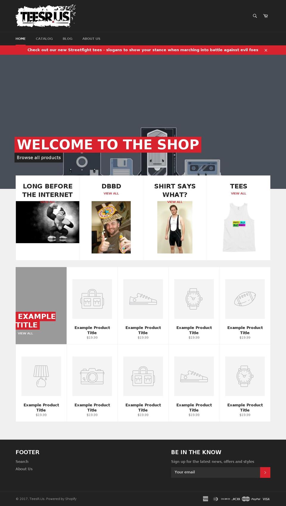 longbeforetheinternet.com shopify website screenshot