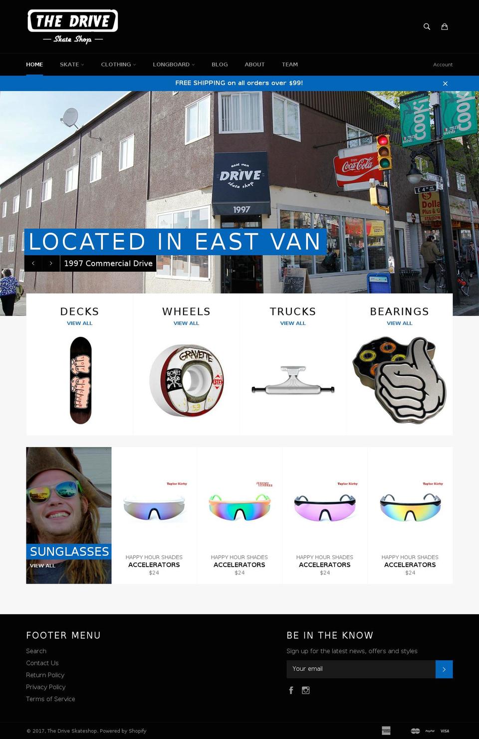 longboarder.mobi shopify website screenshot