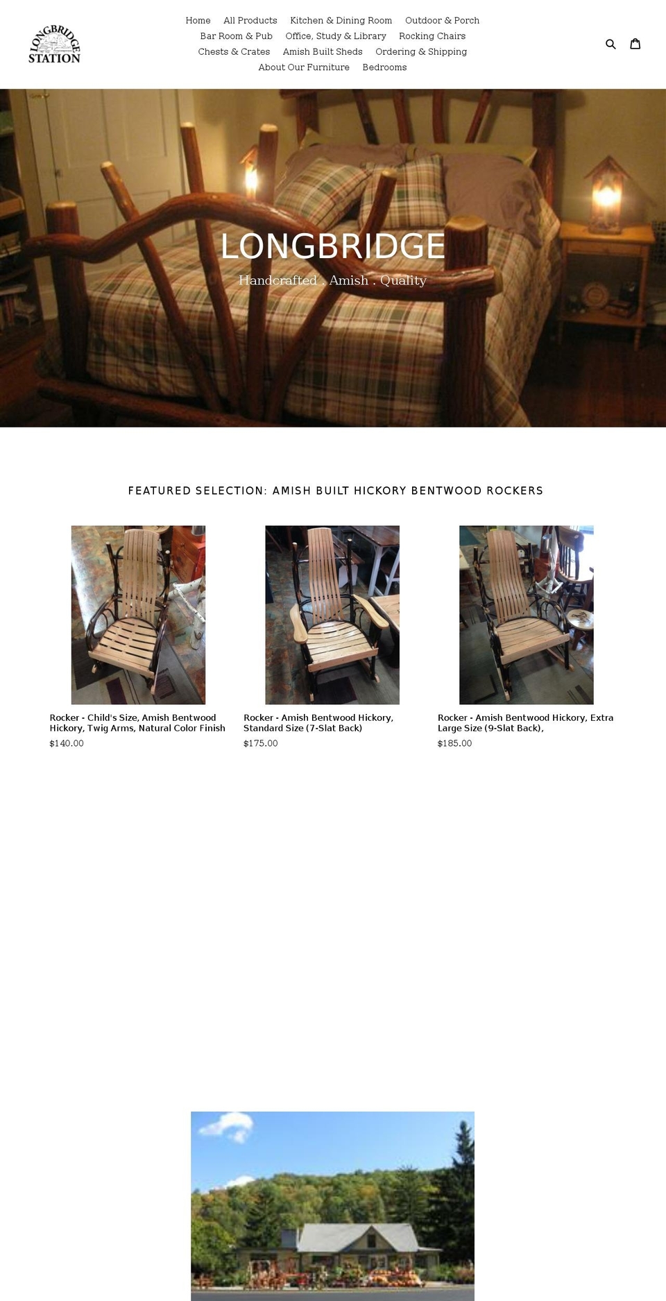 longbridgestation.com shopify website screenshot