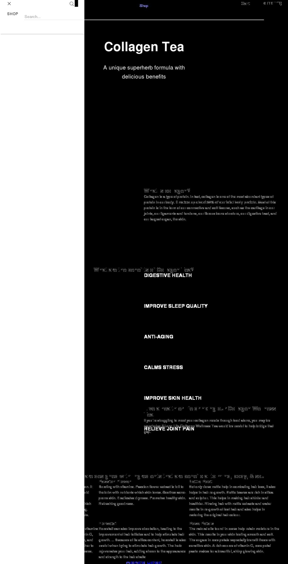 longlifewellnessco.com shopify website screenshot