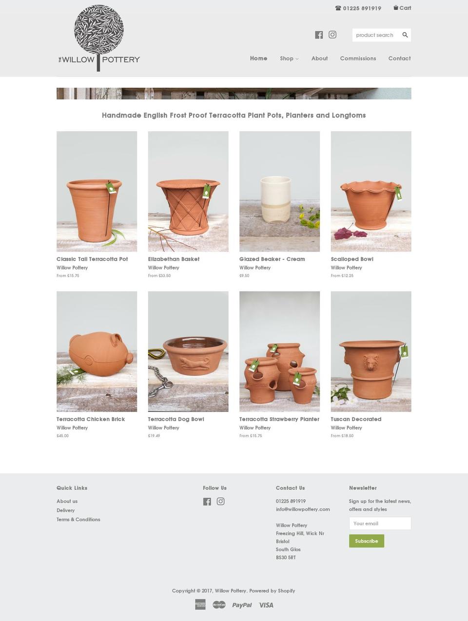 longtoms.com shopify website screenshot
