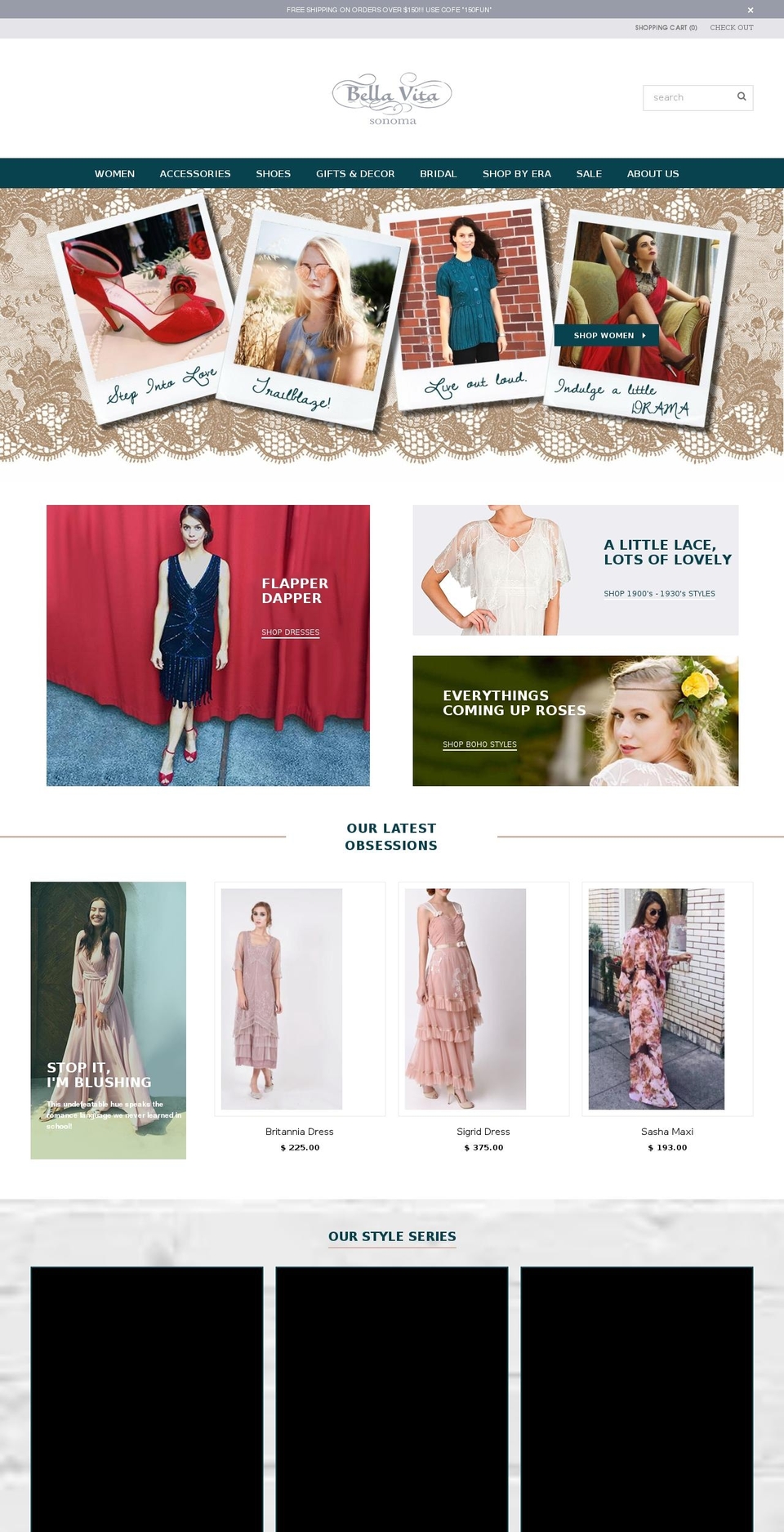lonnyslist.com — Shopify storefront screenshot