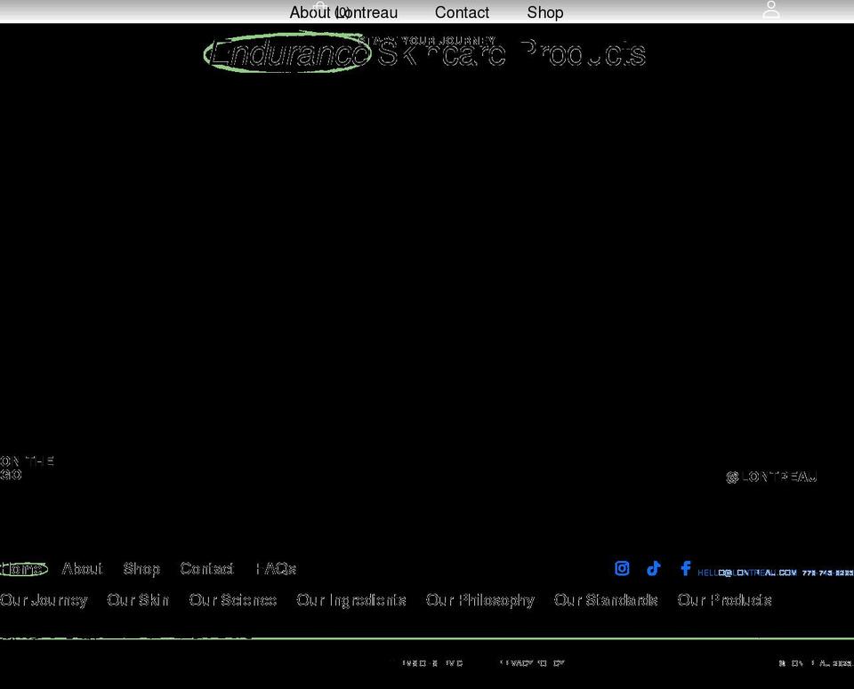 lontreau.com shopify website screenshot