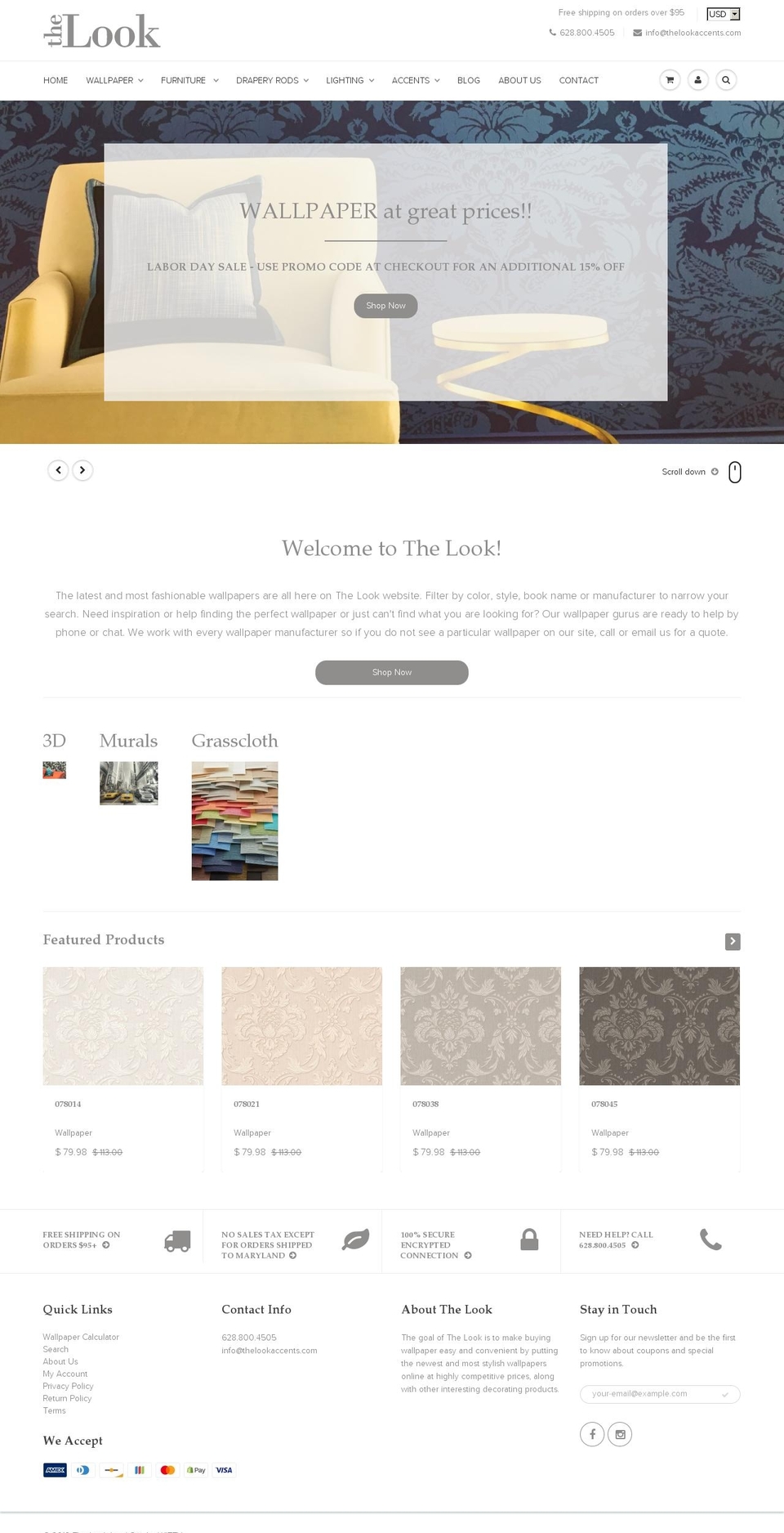 lookaccent.com — Shopify storefront screenshot