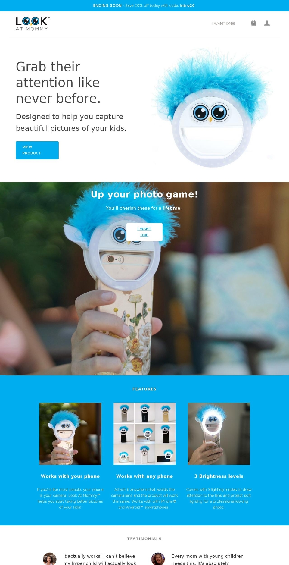 lookatmommy.com shopify website screenshot