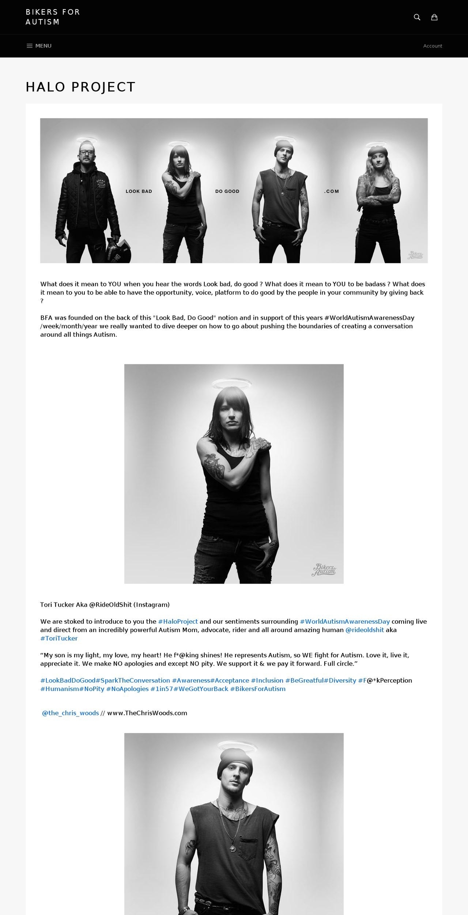 lookbaddogood.com — Shopify storefront screenshot
