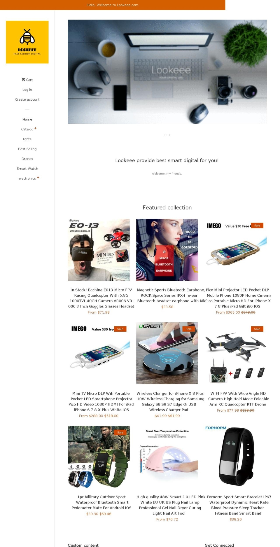 lookeee.com — Shopify storefront screenshot