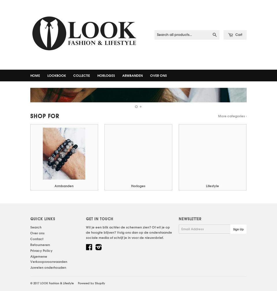 lookflshop.com shopify website screenshot