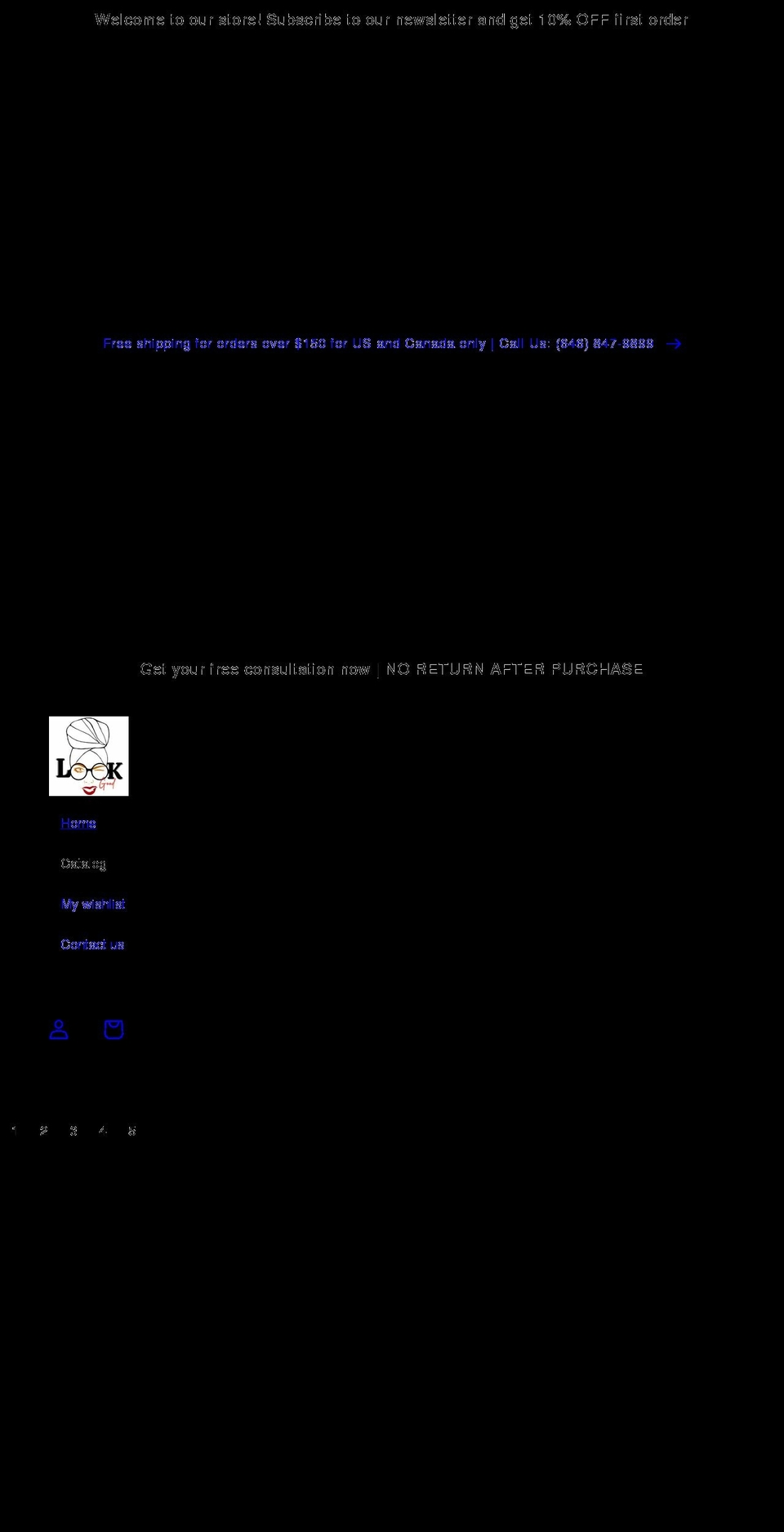 lookgoodn.com shopify website screenshot