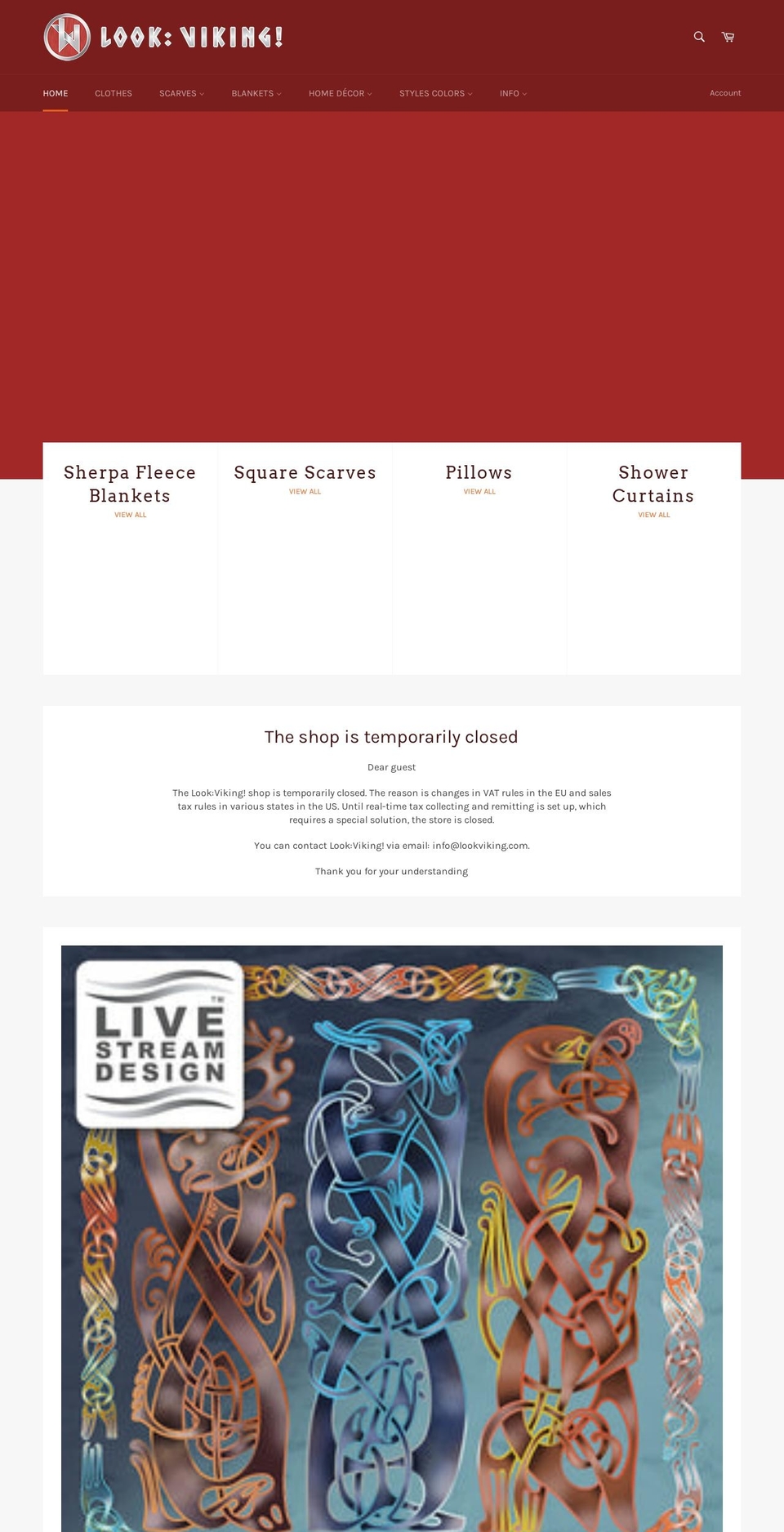lookviking.com — Shopify storefront screenshot
