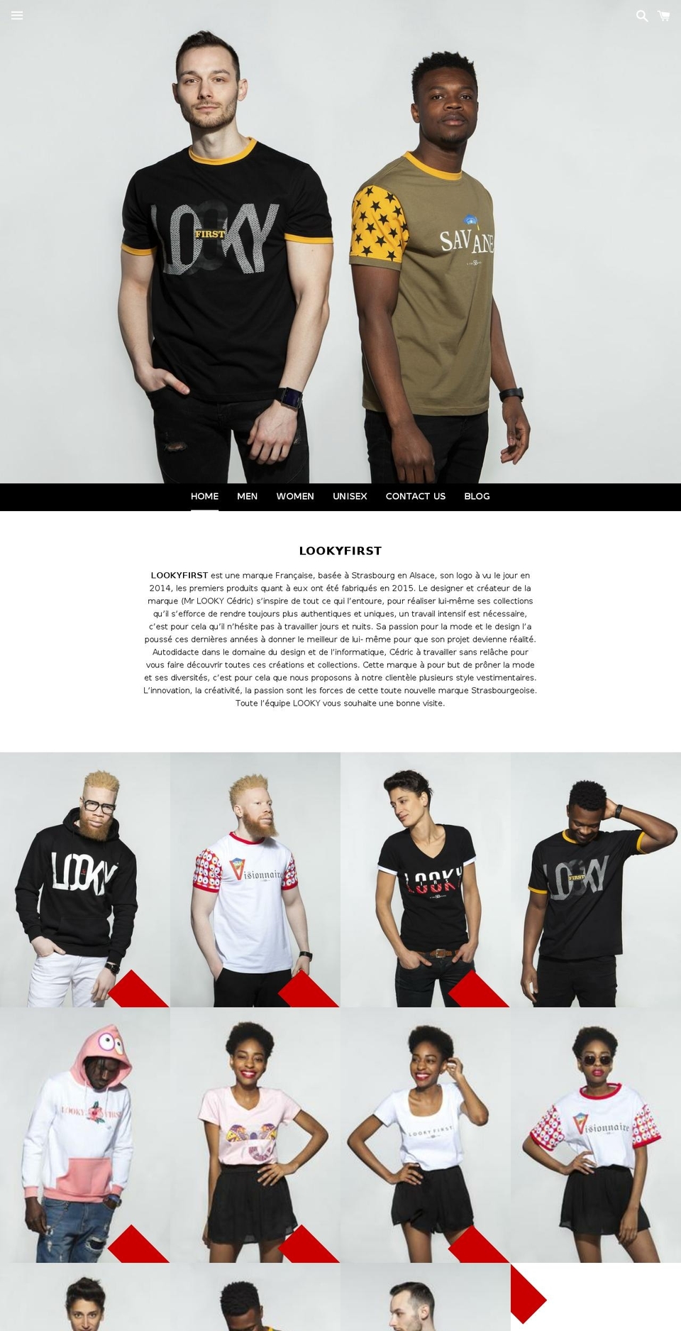 lookyfirst.com — Shopify storefront screenshot