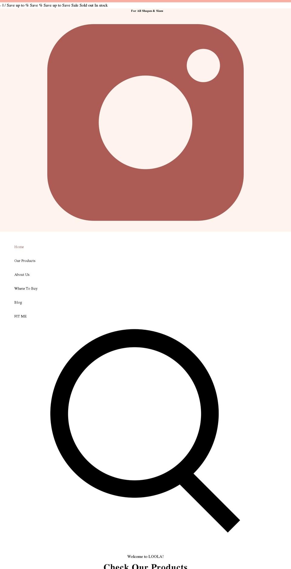 loolabrazil.myshopify.com shopify website screenshot