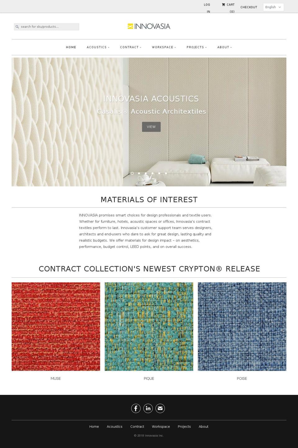 loominoustextiles.com — Shopify storefront screenshot