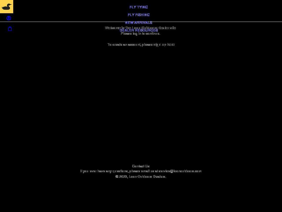 loonoutdoorsdealers.com shopify website screenshot