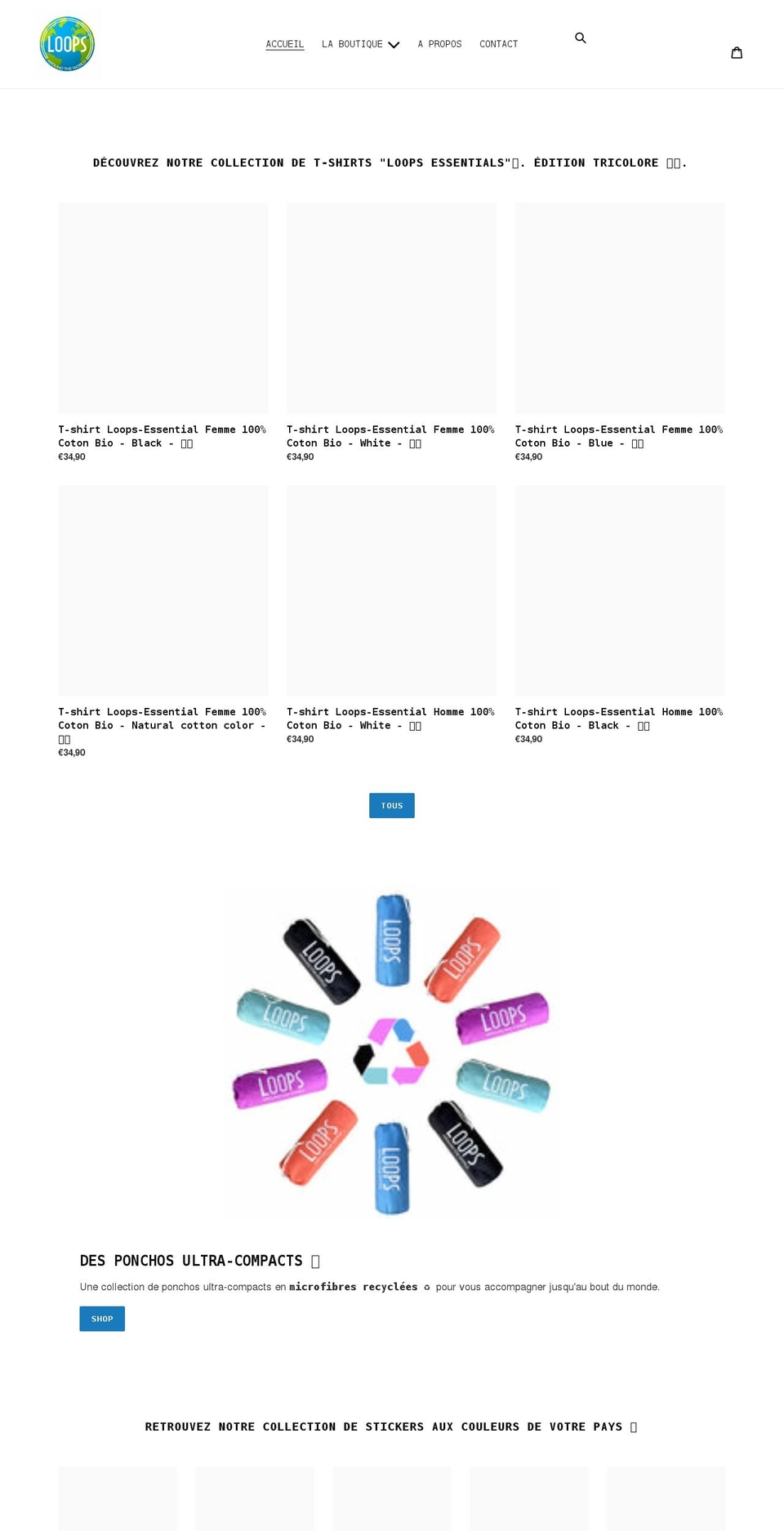 loops-atw.com shopify website screenshot