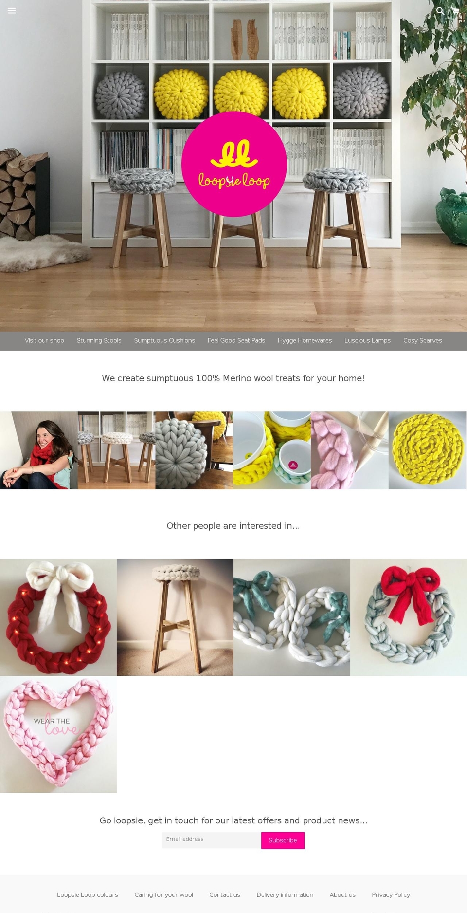 loopsieloop.com — Shopify storefront screenshot