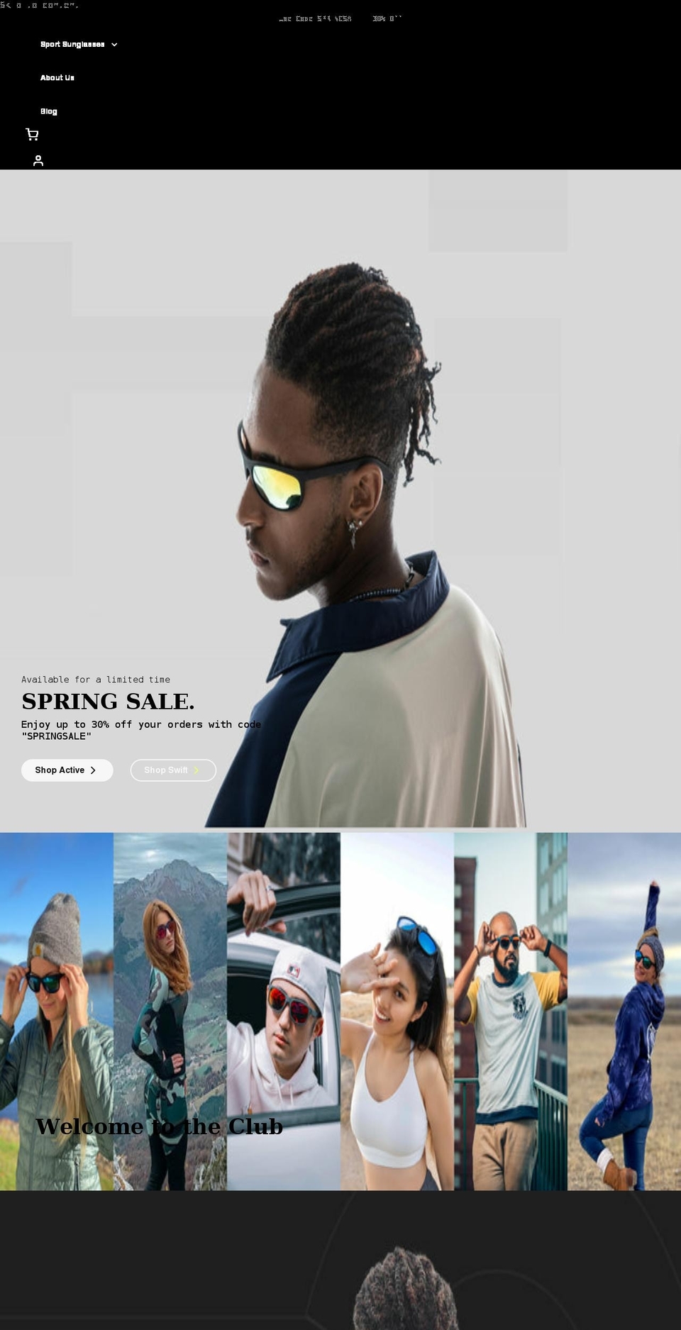 looptics.com shopify website screenshot