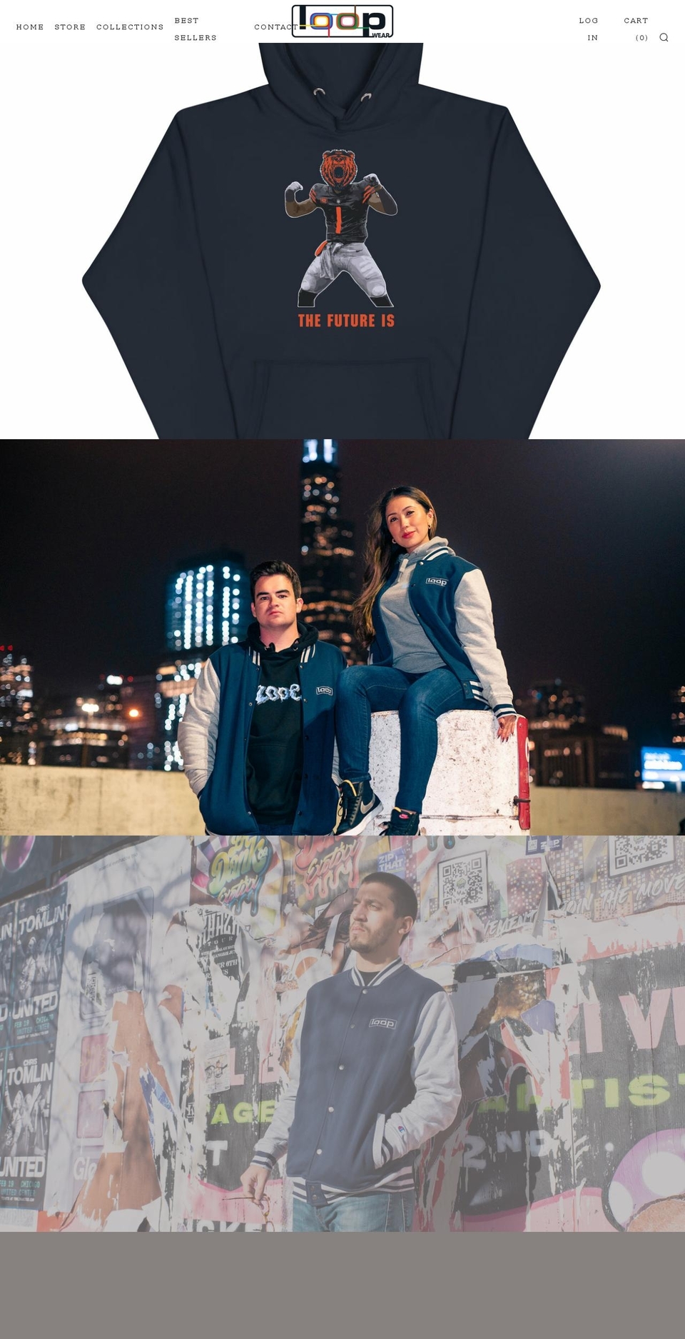 loopwear.com shopify website screenshot
