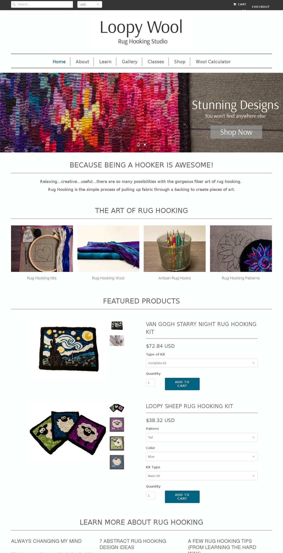 loopysupply.ca shopify website screenshot
