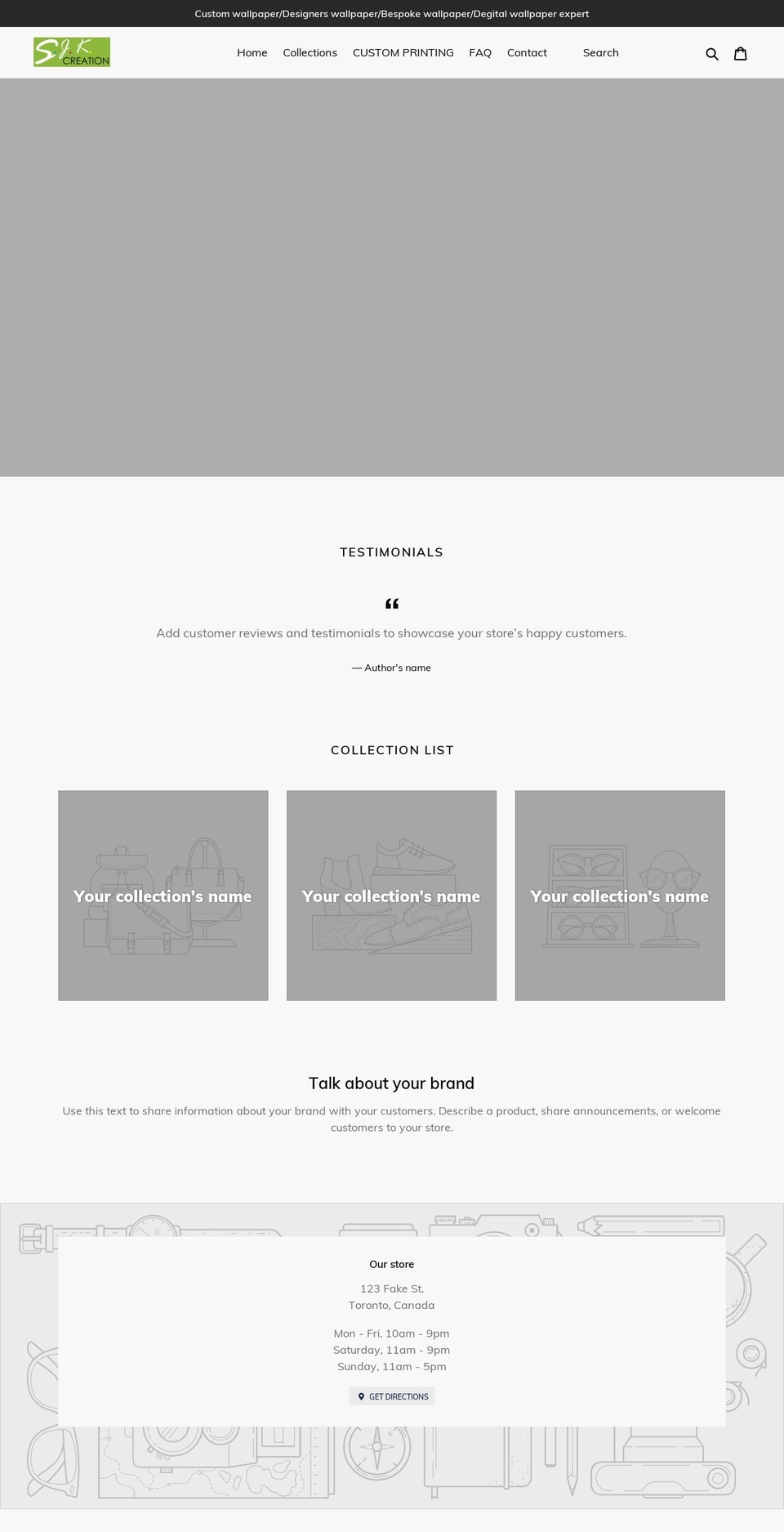 loose-lay.com — Shopify storefront screenshot